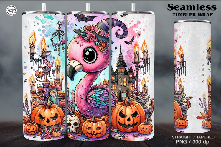 Whimsical Zombie Tumbler Wrap Sublimations, 20 oz