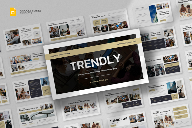 Brand Proposal & Strategy Google Slides Template example image 1