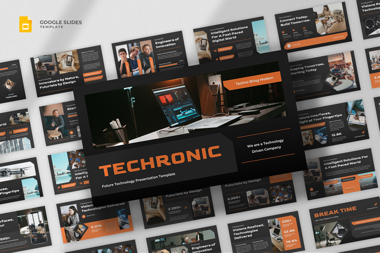 Future Technology Google Slides Template