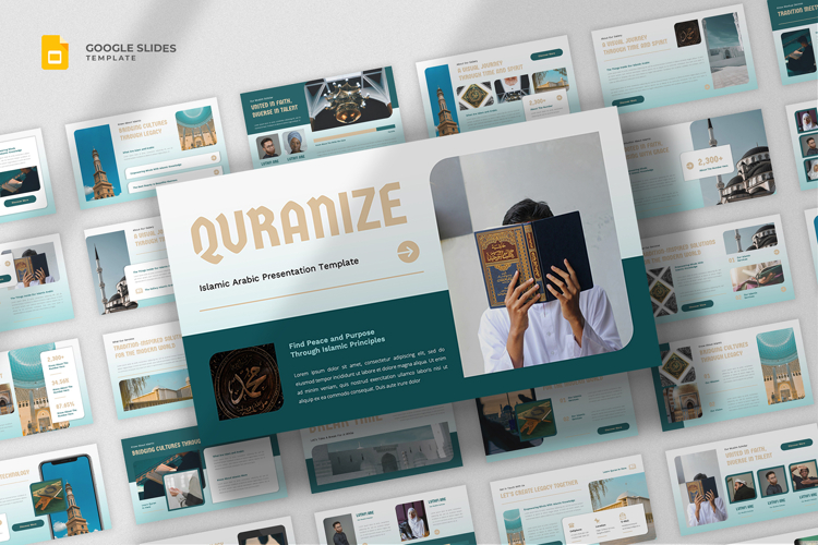 Islamic   Arabic Google Slides Template