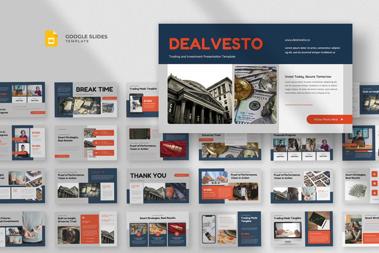 Forex Trading & Investment Google Slides Template