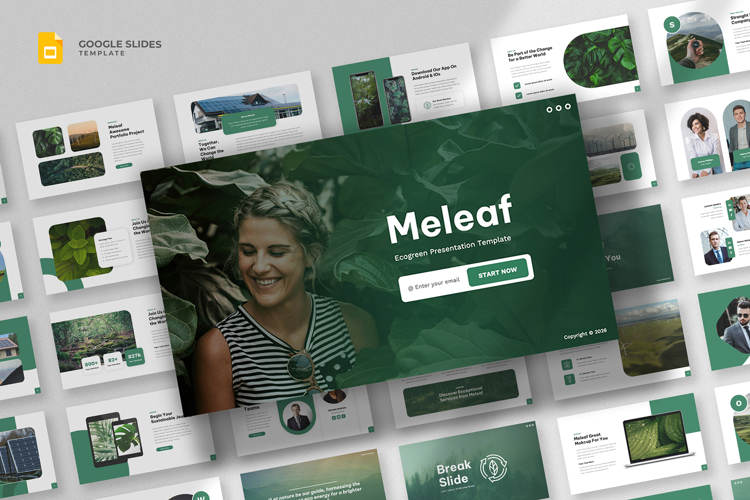 Ecology Sustainability Google Slides Template