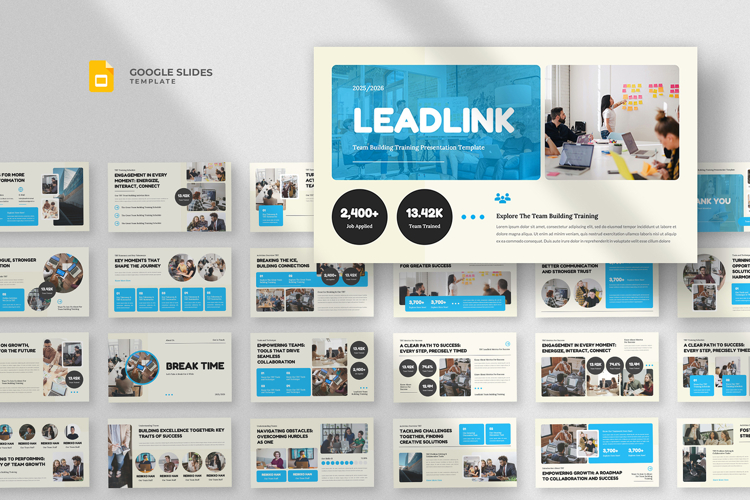 Team Building Training Google Slides Template