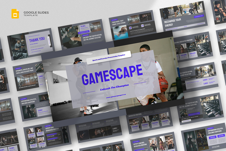Sport & Fitness Google Slides Template