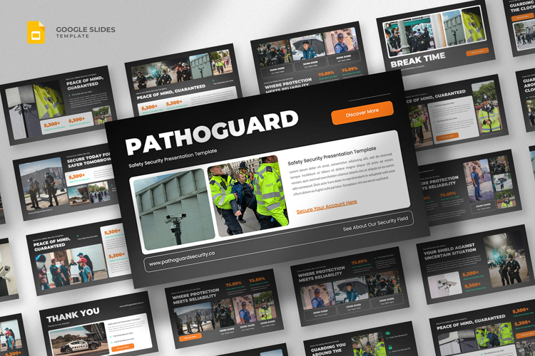 Security   Safety Google Slides Template