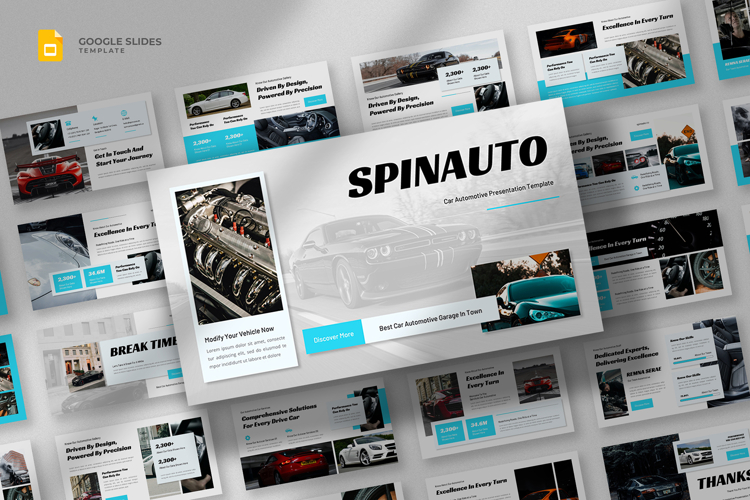 Car Automotive Google Slides Template