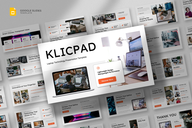 Laptop & Computer Google Slides Template