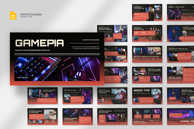 Gaming eSports Google Slides Template