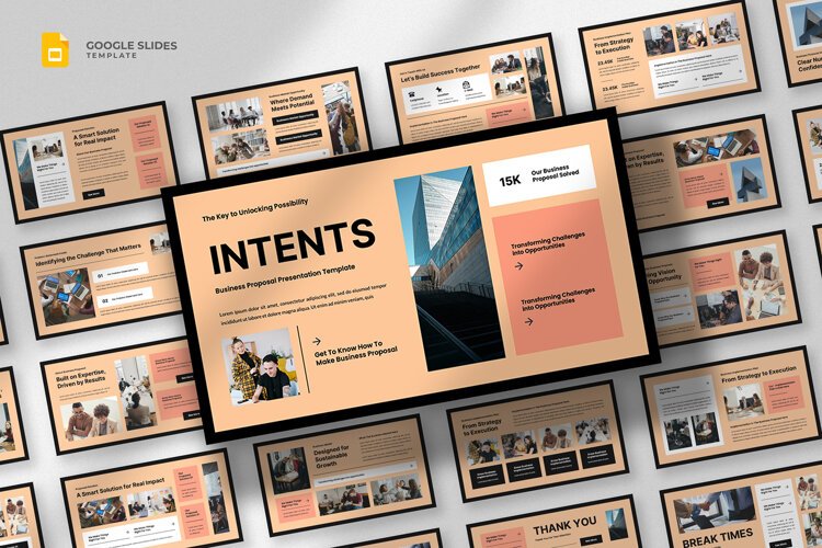Business Proposal Google Slides Template example image 1