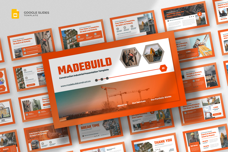 Construction & Engineering Google Slides Template