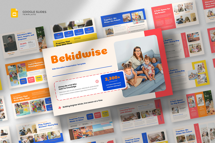 Kids Education Google Slides Template