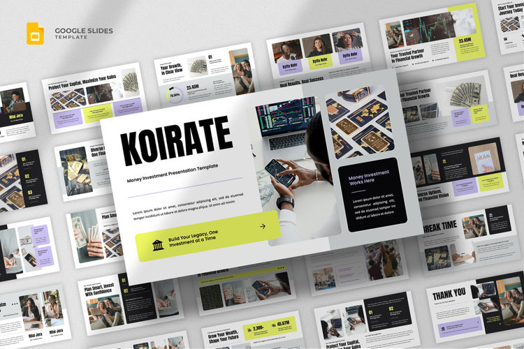Financial & Investment Google Slides Template