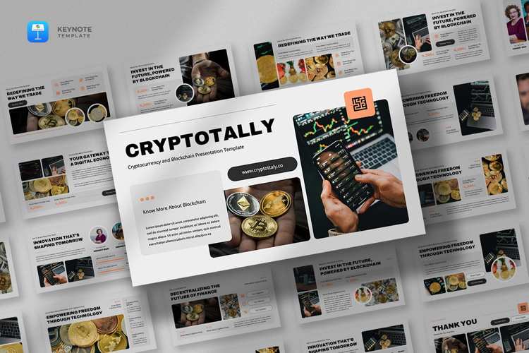 Blockchain Cryptocurrency Keynote Template