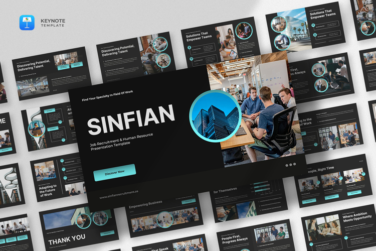 Recruitment & HR Keynote Template