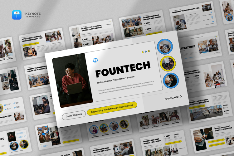 Webinar Course Keynote Template