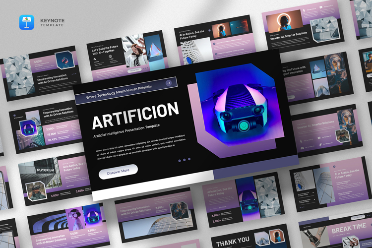 Artificial Intelligence Keynote Template