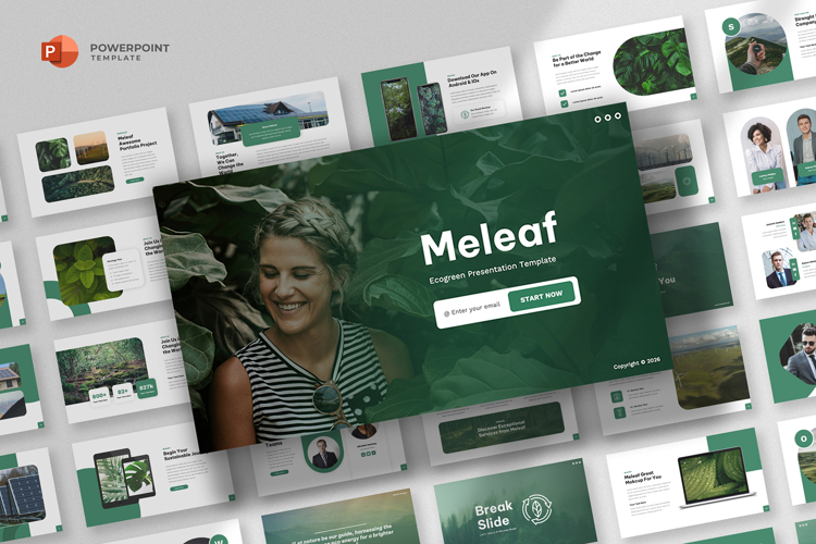 Ecology Sustainability Powerpoint Template