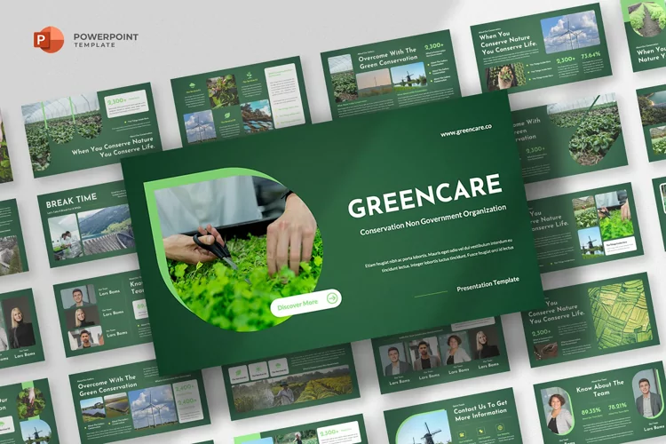 Conservation NGO Powerpoint Template