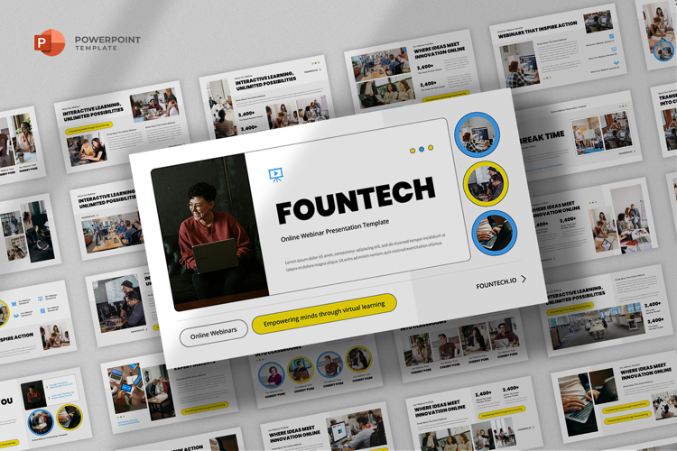 Webinar Course Powerpoint Template