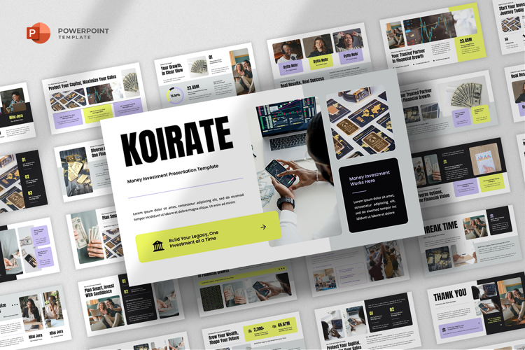 Financial & Investment Powerpoint Template