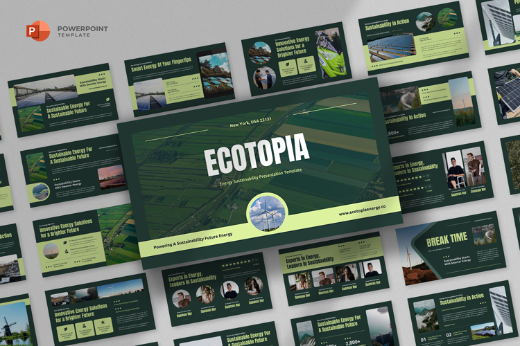 Energy & Sustainability Powerpoint Template