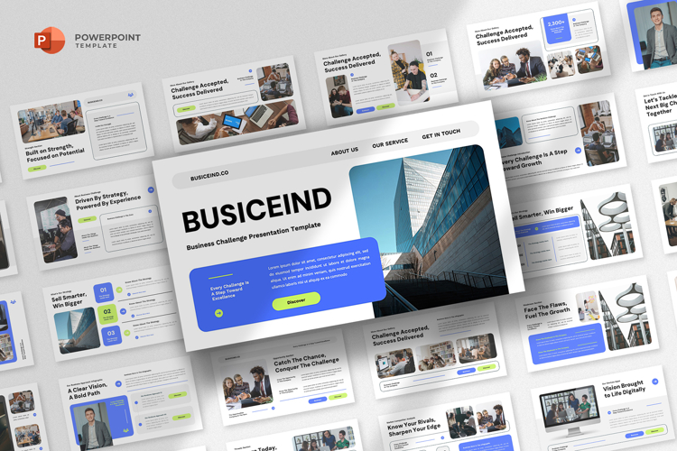 Business Challenge Powerpoint Template