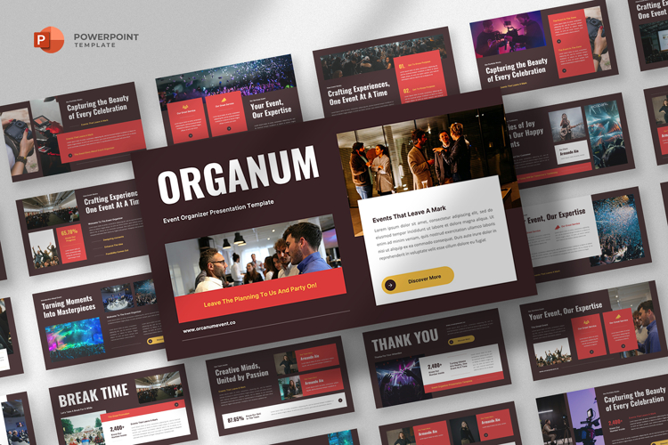 Event Organizer & Planner Powerpoint Template