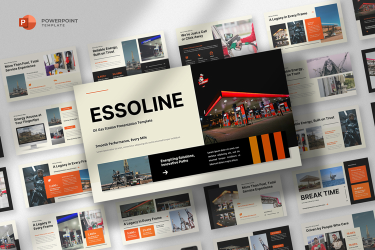 Oil & Gas Powerpoint Template