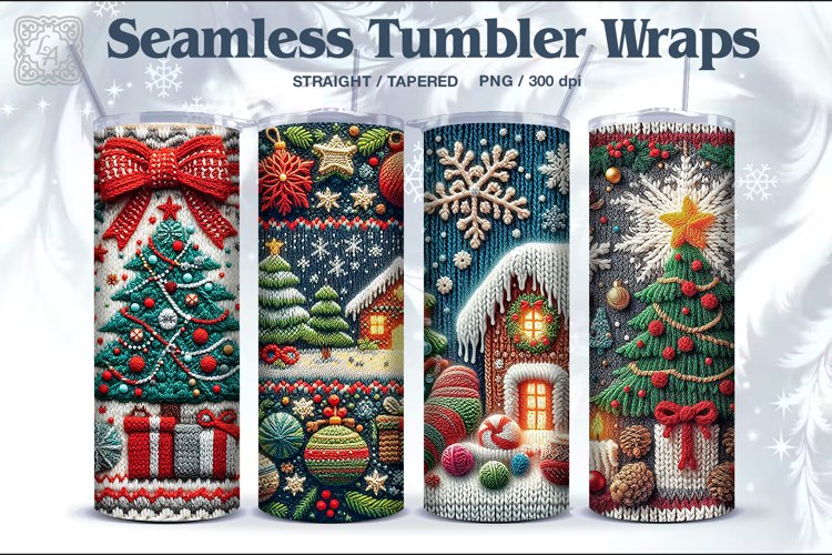Christmas Tumbler Wrap Image 21