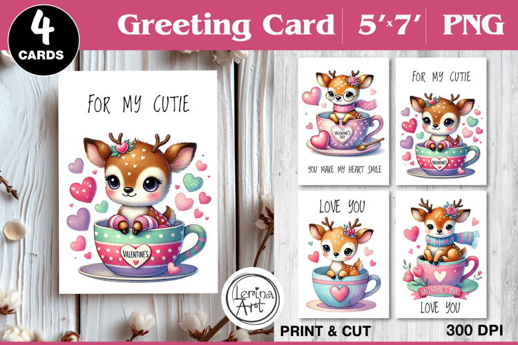 Valentines day Card. Printable cards
