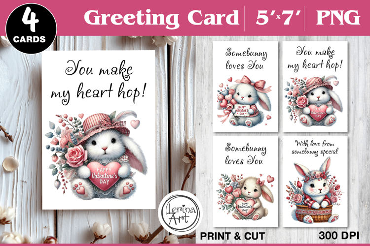 Valentines day Card. Printable cards