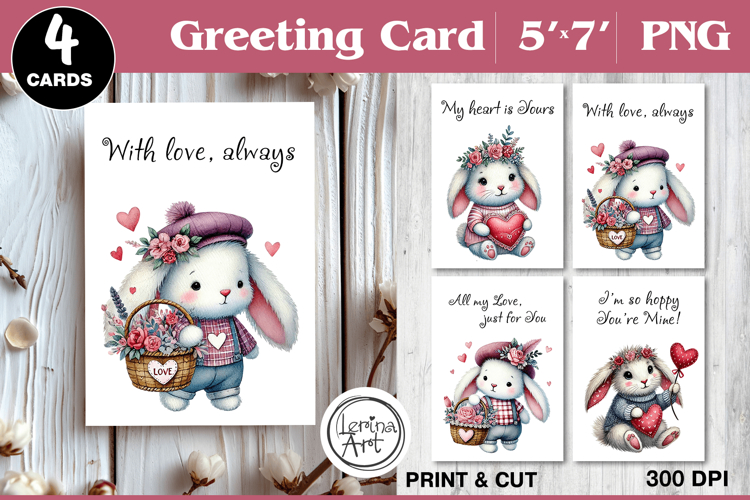 Valentines day Card. Printable cards