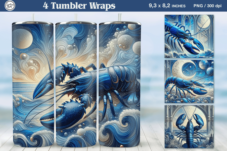 Ocean Tumbler Sublimation, 20 oz Tumbler Wrap