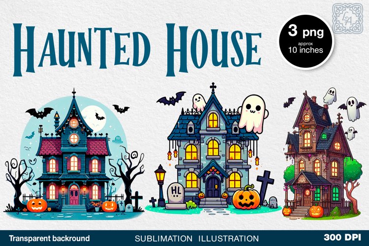 Haunted House Clipart
