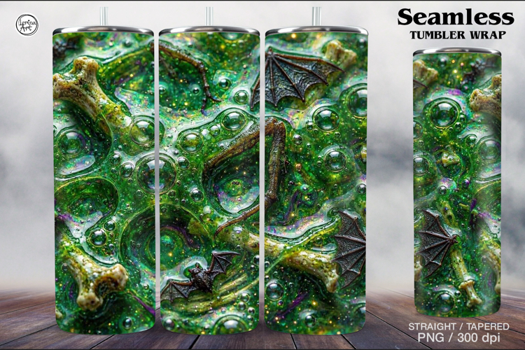 Magic Potion Tumbler Sublimation, 20 oz Tumbler Wrap