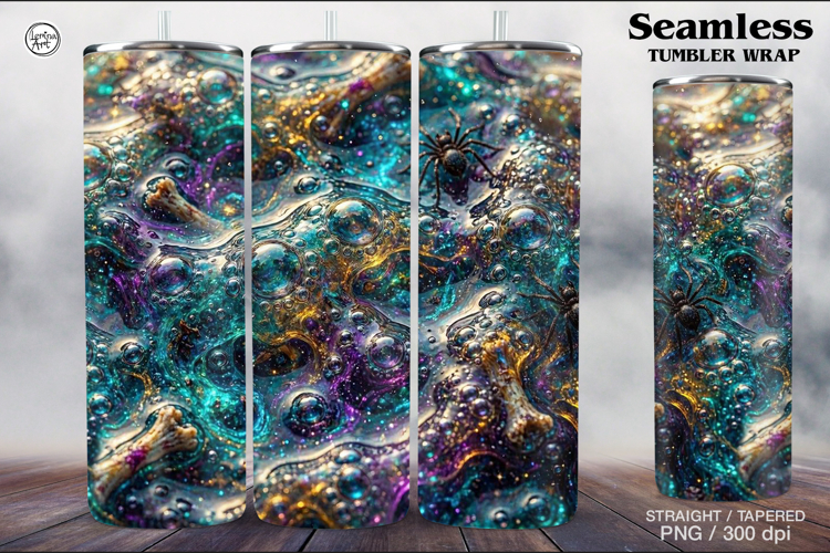 Halloween Tumbler Wrap Image 3