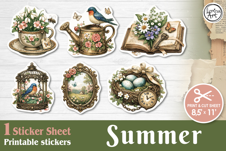 Flower Sticker Png Image 8