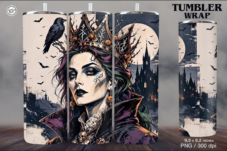 Halloween / Witch / Tumbler Sublimation / 20 oz Tumbler Wrap