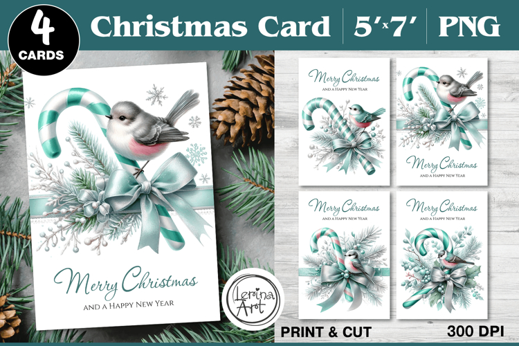 Merry Christmas Card. Printable cards