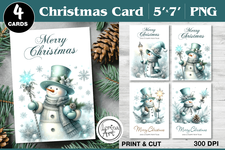 Printable Christmas Card Image 4