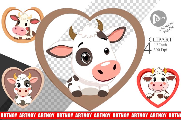 Cow Clipart Image 7