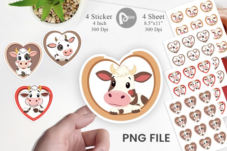 Cow Print Clipart Image 2