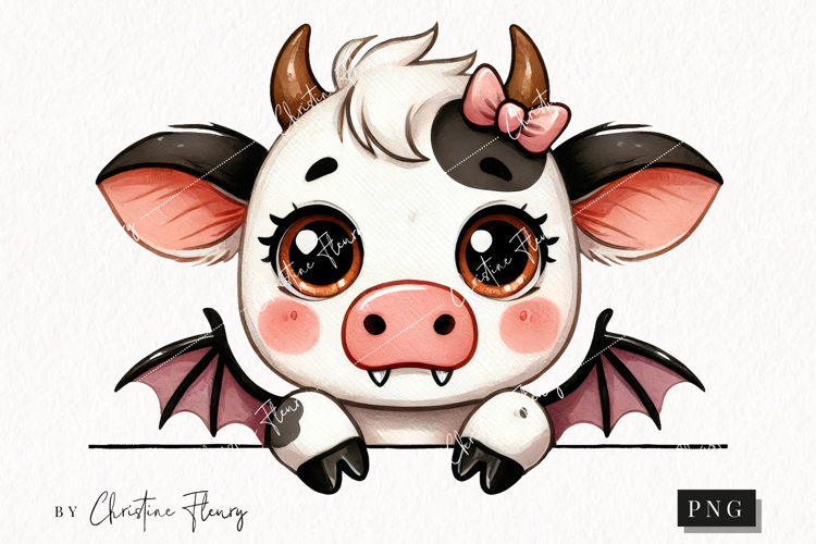 Cute Vampire Clipart Image 13