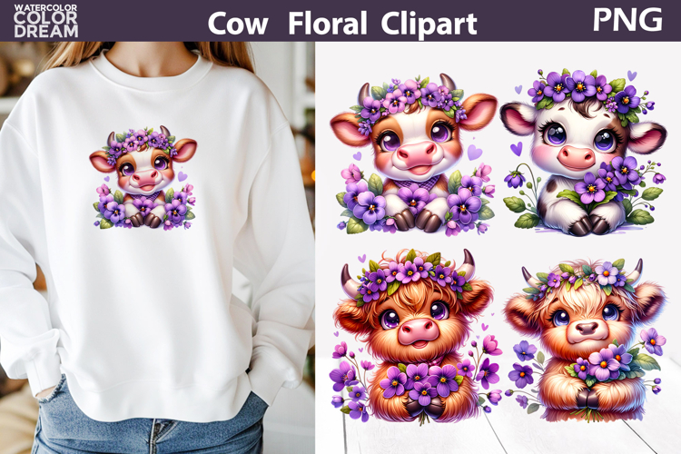 Cute Flowers Clipart Image 23