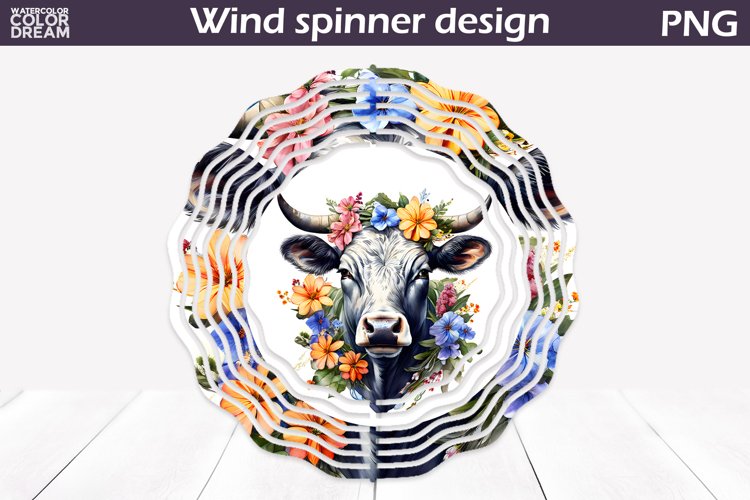 Cow Wind Spinner | Farm Wind Spinner