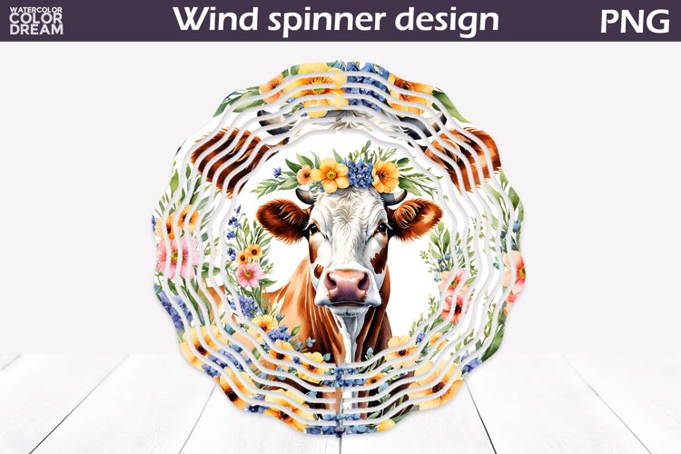 Cow Wind Spinner | Farm Wind Spinner example image 1