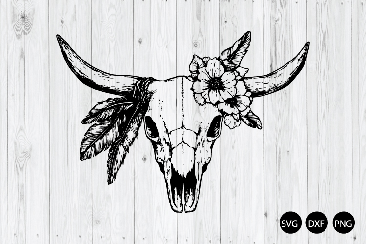 Cow Skull Svg Image 2