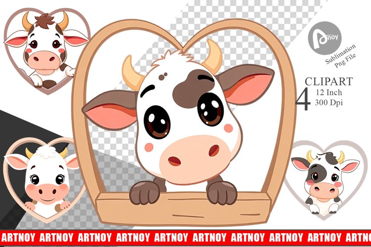 Cow Clipart Image 5