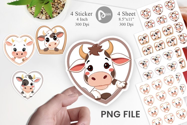 Cow Print Clipart Image 23