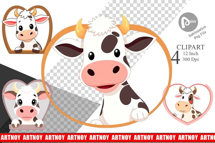 Cow Clipart Image 4
